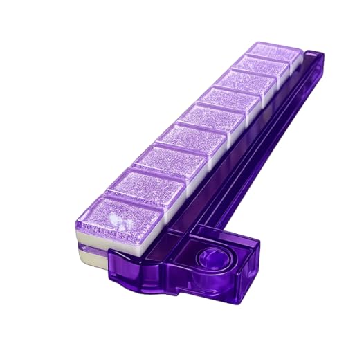 Fichas American Mah Jongg Morado Brillante 30mm miniatura 1