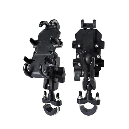 Support téléphone vélo antichoc en aluminium avec fixation stable de guidon