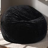 柔らかいベルベットバッグカバーのみ 大人用大型ゲームバッグ ぬいぐるみ収納 読書椅子 洗濯簡単、I、120 * 65cm