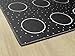 Flagship Carpets Books and Bows Bw Small Dots Educational Area Rug for Kids Room, Children's Classroom Rug for Teaching and Playroom, 5' X 7'6