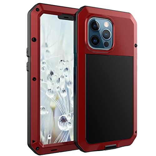 Coque iPhone 13 Pro Max antichoc métal avec écran de protection militaire