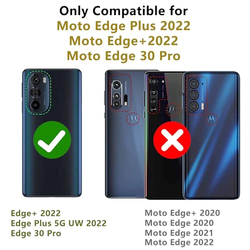 Funda para Moto Edge Plus 2022 protectora de 3 capas silicona antichoque 2