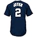 MLB New York Yankees Men's D Jeter 2 Crosstown Rivalry Jersey, Navy/Gray/White