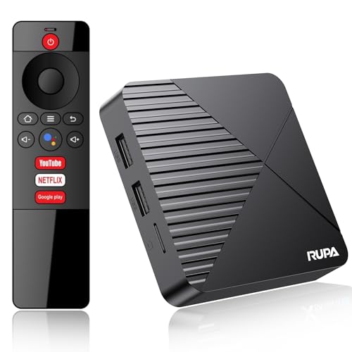 Android TV Box 13.0, 8K Android Smart TV Box mit Sprachfernbedienung 4 GB RAM 64 GB ROM Dual WiFi2.4 & 5.8, WiFi6 BT5.0 HDR10 Unterstützt Video und Audio Android TV Box 13.0, 8K Android Smart TV Box mit Sprachfernbedienung 4 GB RAM 64 GB ROM Dual WiFi2.4 & 5.8, WiFi6 BT5.0 HDR10 Unterstützt Video und Audio