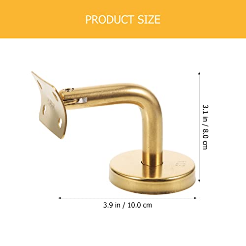 Angoily 2Pcs Staffe per Corrimano in Acciaio Inox