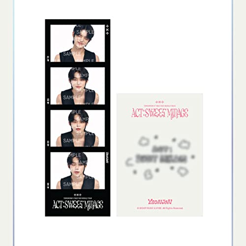 TXT ACT:SWEET MIRAGE FINALSメッセージカードヨンジュン TXT ACT SWEET MIRAGE フォトカード ヨンジュン 2 - メルカリ