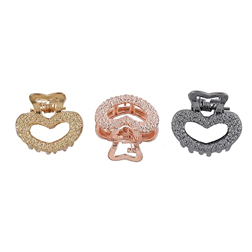 Estele Multicolor Small Size Metal Hair Claw Clips of Plain Design for Womens/girls (Pack of 3) (B0B51YW3VM) Amazon Price History, Amazon Price Tracker