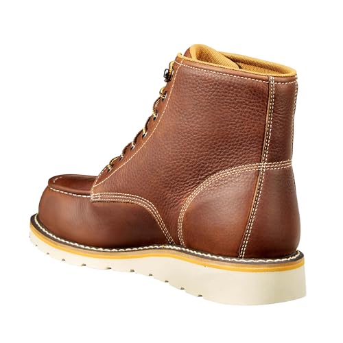 Image of Carhartt Men's Waterproof 6 inch Moc Steel Toe Wedge Work Boot