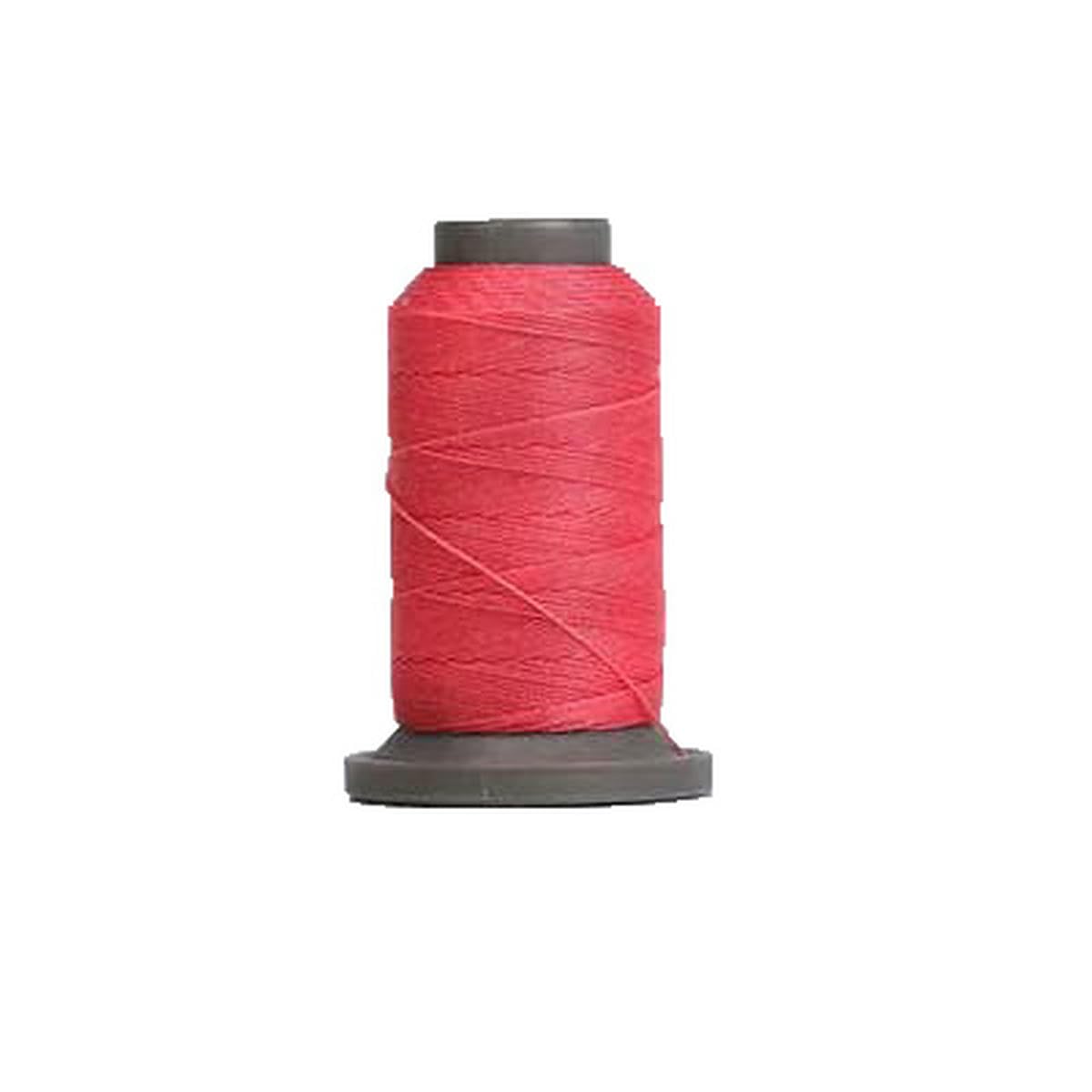 70-120m Round Waxed Thread Repair Cord String Polyester Hand Sewing Line for Braided Bracelet Accessories Leather Craft-Antique Pink-1spool-0.45mm-120m