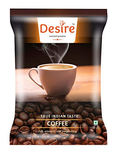 Image of Desire Instant Ground Coffee Premix in Bag for Manual and Vending Machine Usage (500 gm)
