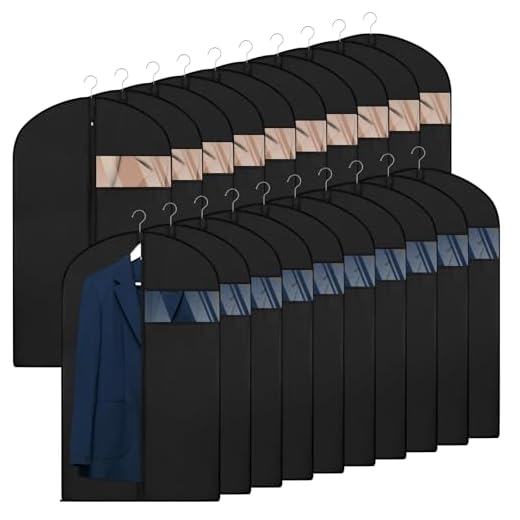 How to pack a suit in a duffel bag 20 Pack Garment Bags for Clothing Storage