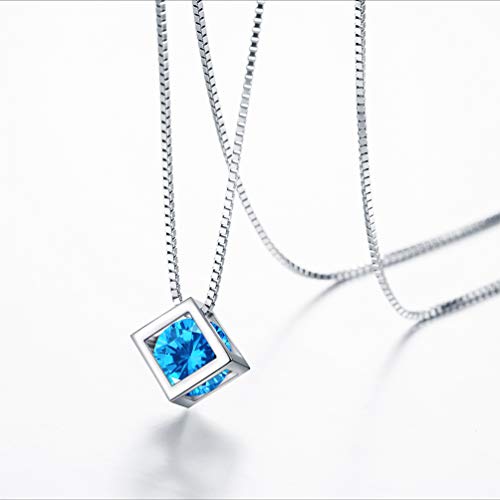 Birthstone-NecklaceEarring-925-Sterling-Silver-Women-Cross3D-CubeCresent-Moon-Birth-Stone-Jewelry-Mens-Birthday-Gift-Anniversary-Present - DumpADate.com