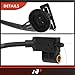 A-Premium ABS Wheel Speed Sensor Compatible with Jeep Models - WJ Grand Cherokee 1999-2004, Sport Utility - Front Left Driver Side, Replace# 56041317AB, ADA107107
