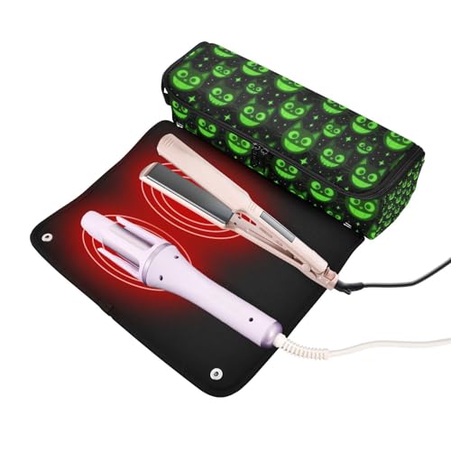 Bolsa de viaje para herramientas de cabello resistente al calor miniatura 2