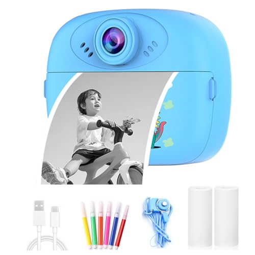 Image of DIY Instant Camera Printer for Kids & Creative Fun | Portable Mini Photo Printing Camera | Easy Photo Printing & Craft Projects | Compact Travel-Friendly Design | Gift for Children & Teens