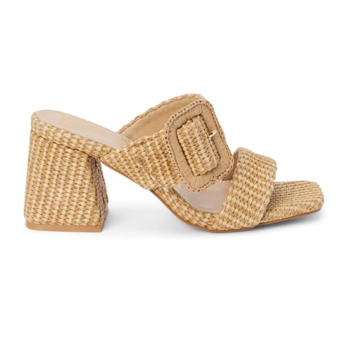 Image of BEACH by Matisse Womens Lucy Block Casual Sandals Casual High Heel 3 inch & Up