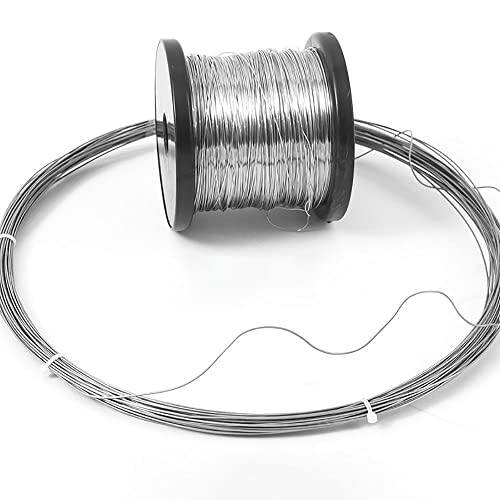 Tool parts for Machine 1/5/10Meter A2 Stainless Steel Single Wire Rope 0.1mm--3mm Sofe Wire Lengths - ( Spec: 0.4mm 10Meter )