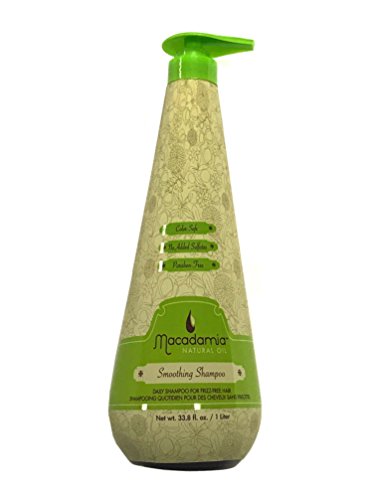Macadamia Natural Oil Smoothing Shampoo - Daily Wash Sulfate-Free Shampoo for Frizz-Free Hair Paraben-Free & Color-Safe Hair Care 33.8 fl oz