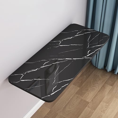 Mesa plegable montada en la pared, escritorio flotante que ahorra espacio para oficina en casa, cocina, comedor o espacios pequeños