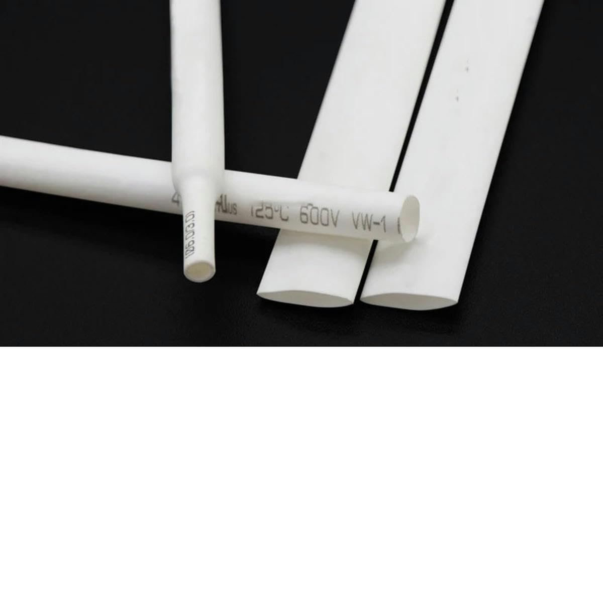 1/5/10/25/50M 2:1 Tubo termorretráctil termorretráctil Diámetro 0,6 mm ~ 80 mm Cable de reparación de bricolaje Protector Manguito Tubo de envoltura-70 mm-5 metros
