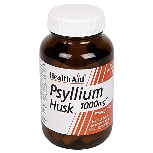 HealthAid Psyllium Husk - 60 x 1000 mg Vegicaps