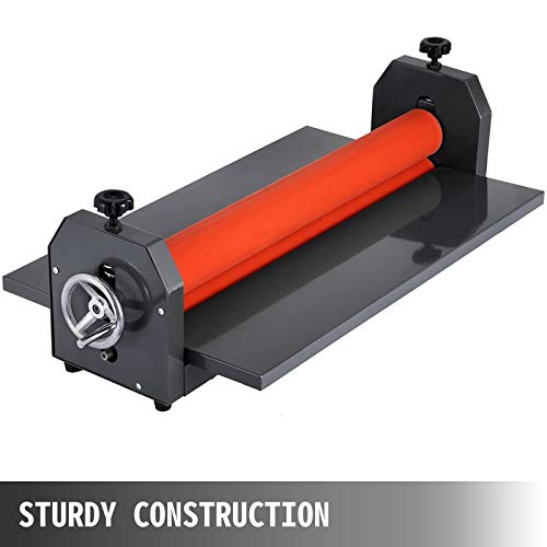 Vevor 29.5 Inch Cold Laminator Machine 10Mm Manual Vinyl Photo Film Cold Laminator Hand Crank Pressure Cold Roll Laminator(29.5 Inch) #TOP2