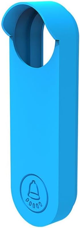 Miniatura 9 de Coyktonty Funda de silicona para timbre de puerta, resistente a la intemperie, silicona protectora para Google Nest Doorbell Case Anti-UV (negro)