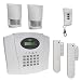 Produktbild ELRO AP5500 pro Funk telefonwahl-Komplettes Alarmsystem mit bedienfeld, bewegungsmelder, Fenster/türkontakt und Fernbedienung