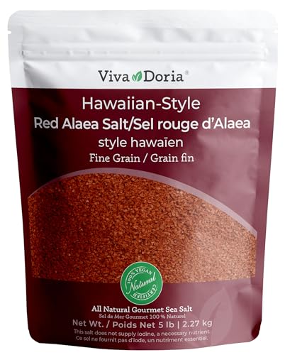 Viva Doria Sel marin rouge alaea Hawaii, Grain fin, 5 lb