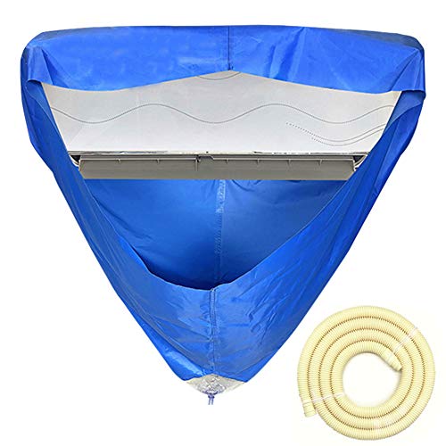 Housse de Lavage pour Climatiseur, Kit Nettoyage Climatiseur Mural, Sac de Lavage de Climatisation, Housse de Protection pour le Nettoyage des Unités Intérieures des climatiseurs (L 2-3P)