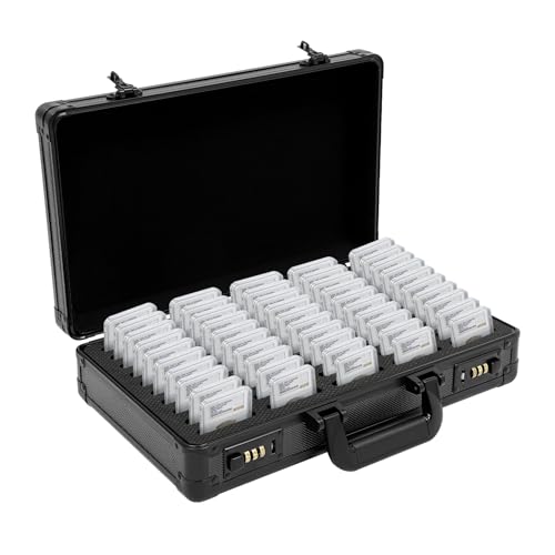 Caja para Monedas con Cerradura y 50 Compartimentos miniatura 1