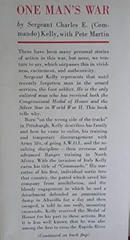 Hardcover One man's war, Book
