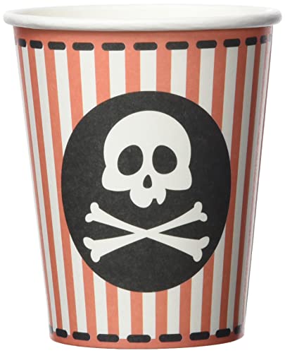 LE NAPPAGE ARTS DE LA TABLE 10 Gobelets en Carton 25cl Drapeau Pirate