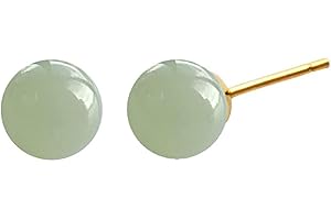 Light Green Jade Earrings: A Gleaming Touch for Natural Elegance