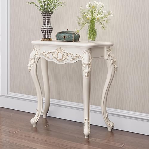 ZYJIX Mesa Consola De Entrada Vintage, Mesa De Exhibición, Vestíbulo De Entrada, Sofá, Mesa con Patas, Muebles Decorativos, Exhibición Elegante(Size:70x34x86cm)