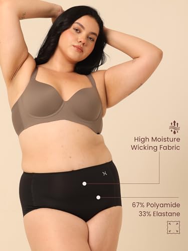 Image of Krvvy Airsoft Boyshorts | Women's High Coverage Mid-Rise Underwear with Four-Way Stretch | All Day Breathability | Lightweight & Seamless