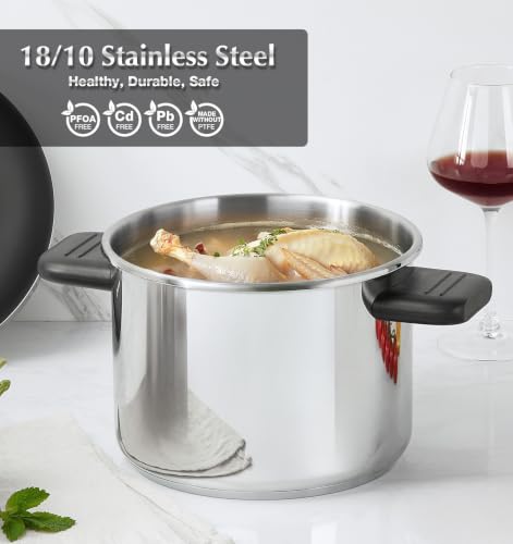 Image of KOCH SYSTEME CS 4.2QT Stainless Steel Pressure Cooker, Olla de Presion