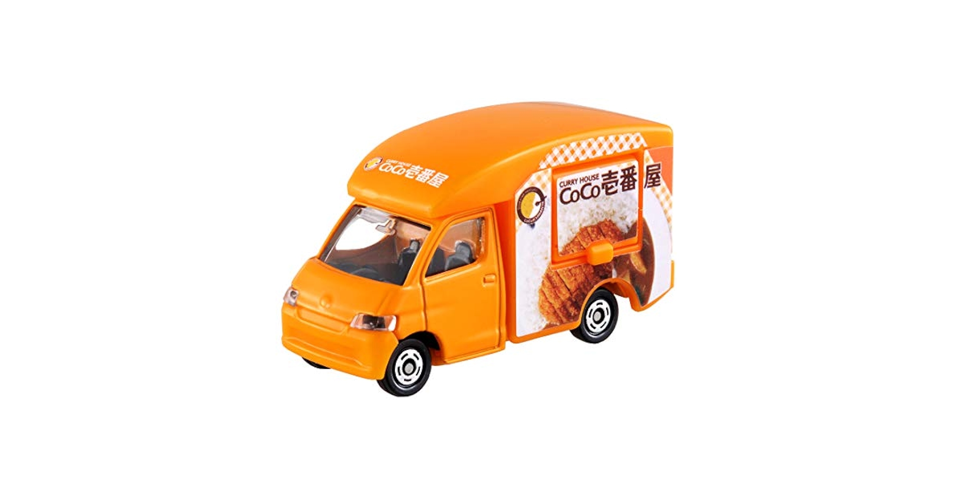 CoCo壱番屋 ミニカー オレンジ トミカ 絶版☆No.91 CoCo壱番屋 キッチンカー : アイアイアド