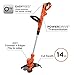 BLACK+DECKER String Trimmer Weed Eater, Electric Weed Wacker, 14-inch (BESTE620)
