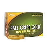 Alliance Rubber 20335 Pale Crepe Gold Rubber Bands Size #33, 1 lb Box Contains Approx. 970 Bands (3 1/2