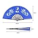 Alomejor Tai Chi Fan, Chinese Martial Arts Fan, Stainless Steel Construction, Lightweight Design, Durable, Perfect for Training, for Beginners, Advanc
