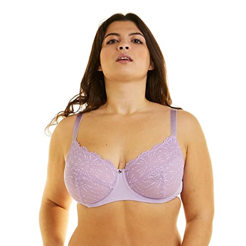 Pomm'poire Lingerie Camille Hirsch-BH mit Bügel, Lila – Damen, violett, 75D