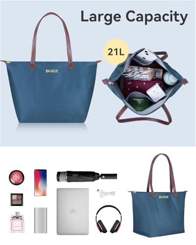 Bolso Tote para Mujeres, 21 L, Gran Capacidad, Impermeable miniatura 5