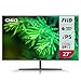 Produktbild CHiQ 27 Zoll FHD Monitor,IPS Computer Display,Desktop Monitor,Freesync,geringes Blaulicht,HDMI, DP,VGA, verstellbare Neigung, FPS/RTS, VESA-kompatibel, für Büro, Zuhause, Grau Rahmen,Gratis HDMI Kabel