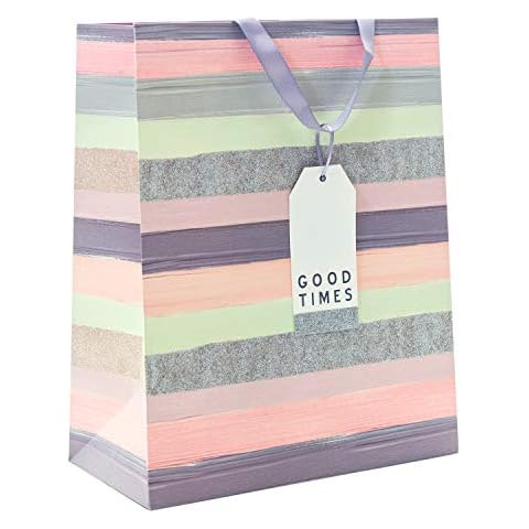 Sac cadeau rayé UK Greetings Cover