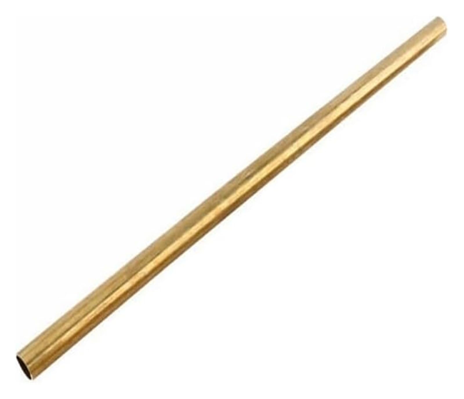 Tubo in ottone da 1,5 mm di spessore della parete, diametro esterno 32 mm, lunghezza 300 mm, 500 mm for modellazione e artigianato di precisione(OD 17 x ID 14mm 300mm)
