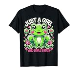Frog Lover Just a Girl Who Loves Frogs T-Shirt