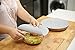 Silicone Suction Lids Airtight Seal [Set of 6] - Easy To Apply Remove Pot Covers, Fit Any Round Container Flat Rim, Great for Frying Pans Casseroles Woks, 6 sizes (4”,6”,8”,10”,12”,14”) - Light Grey