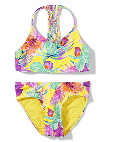 Sugar & Jade Girls' Standard Teen 2-Piece Bikini Swimsuit (Available in Plus)