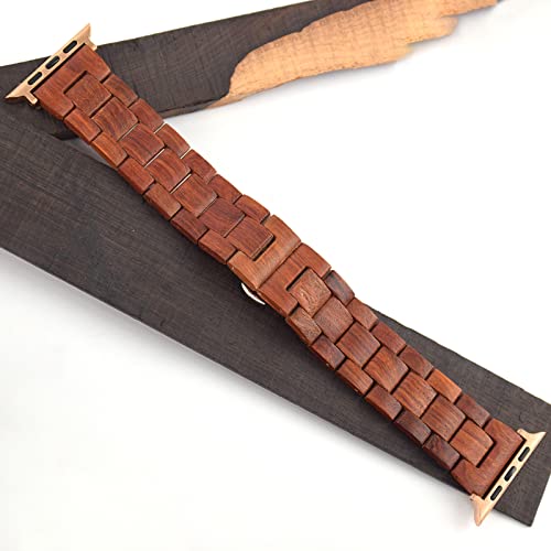 EdwardKwok Wooden Watch Band Red Sandalwood 42–49mm — view 4